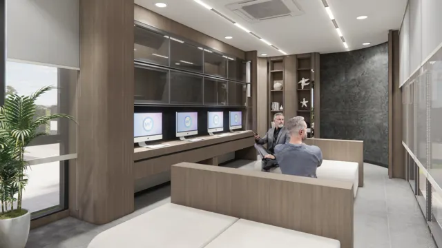 3D visualisation · Bangpra Office · View 09
