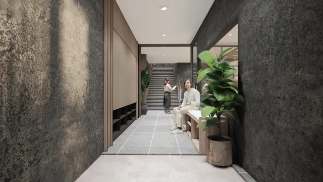 3D visualisation · Bangpra Office · View 34