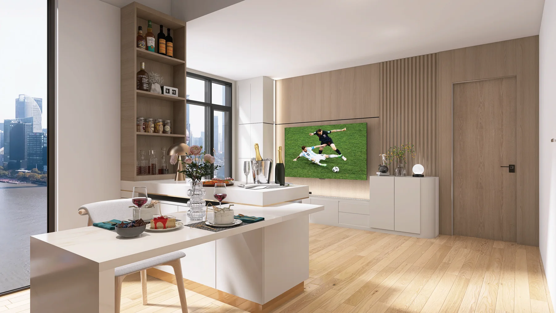 Life Asoke · 3D visualisation.