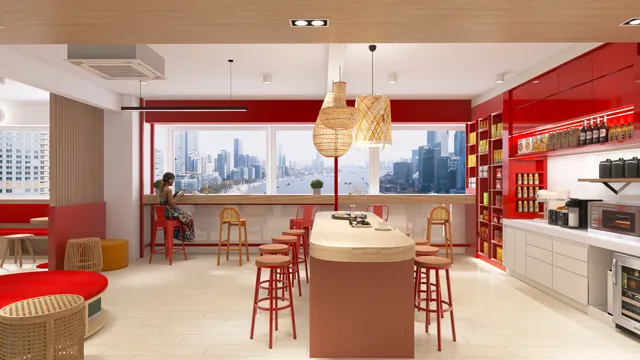 3D visualisation · Workplace in Colour · View 03