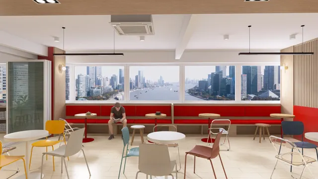 3D visualisation · Workplace in Colour · View 08