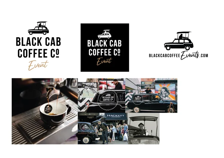 Black Cab Coffee — identity selection
